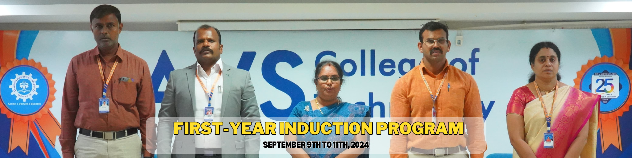 First-Year Induction Program 2024